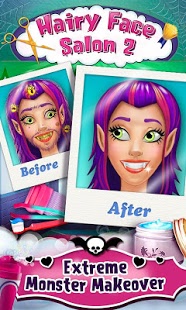 Download Hairy Face Salon Monster Shave